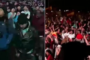 西班牙球迷陷入狂欢，阿根廷球迷无比失落