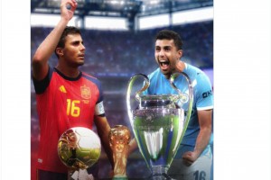 30岁已获世界杯+欧冠+金球❗️ESPN致敬罗德里：中场大师