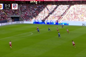 老詹双响️姆伯莫抢点破门 曼联2-1反超马竞