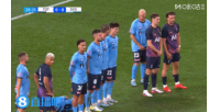 世界波！特尔任意球精准破门，热刺1-0领先悉尼FC
