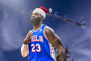 战报：詹姆斯创NBA圣诞大战新纪录